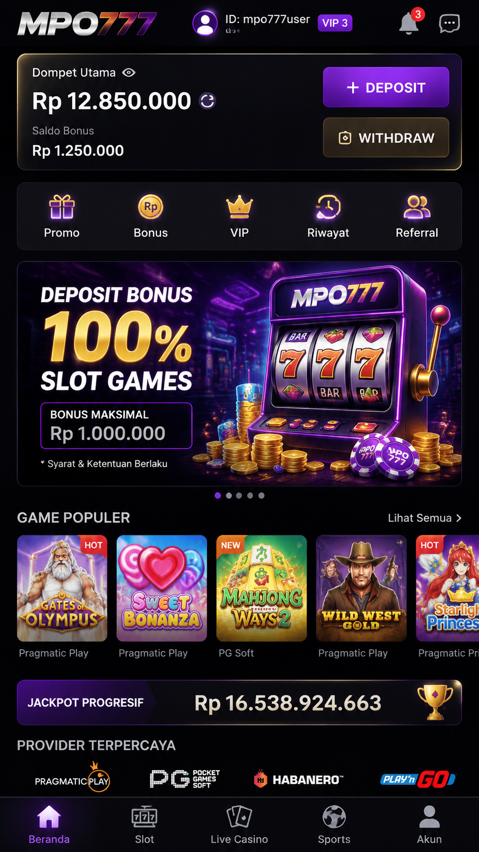 Screenshot 3 mpo777